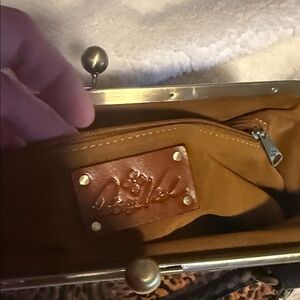 Patricia Nash Brown Leather Tote